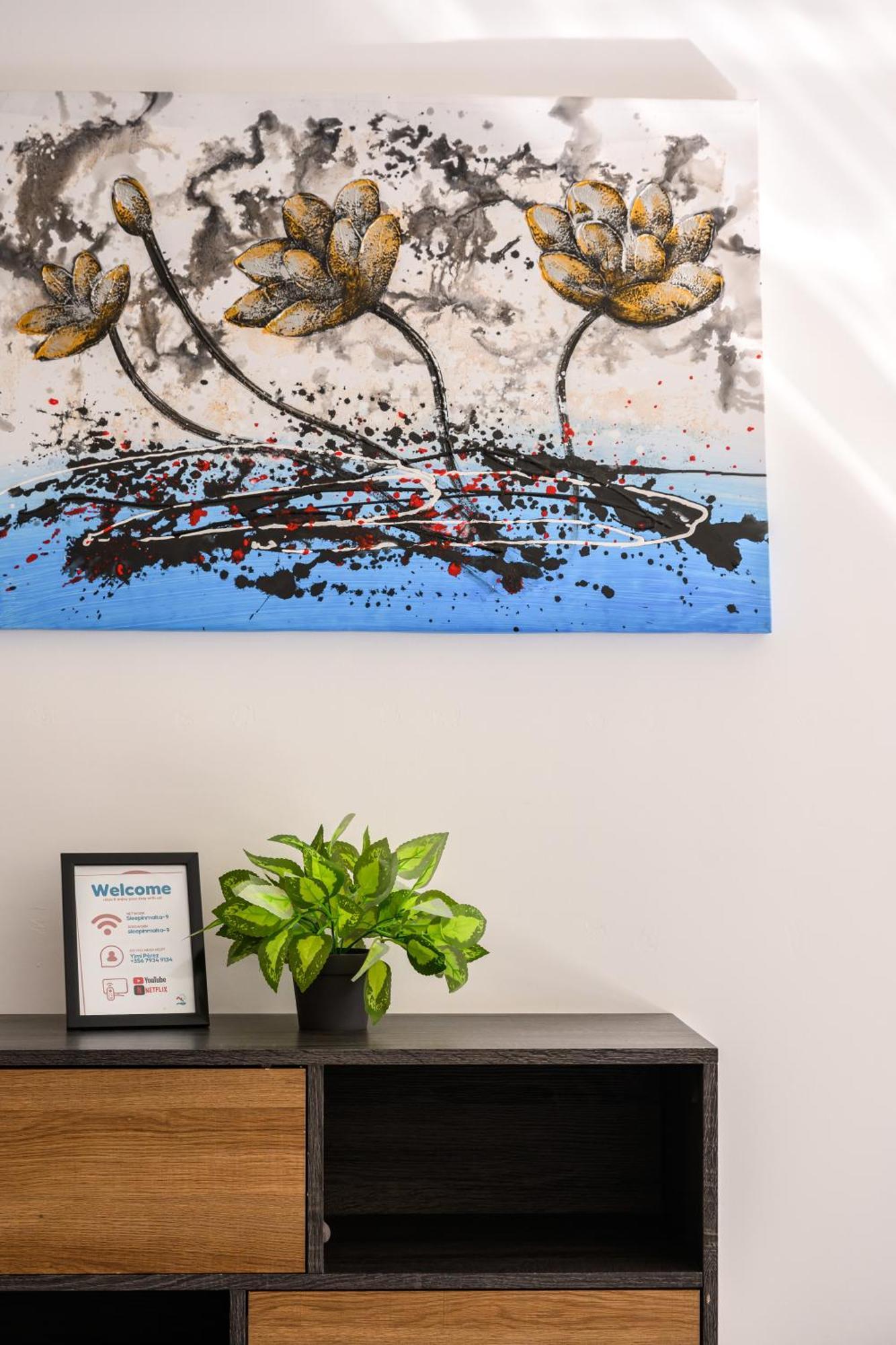 F9 Room 1, Private Double Room With Private Bathroom In Shared Flat Msida Exterior photo